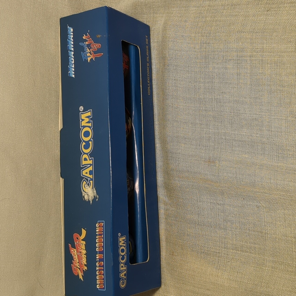 Capcom Ghosts & Goblins collectors set 4 shot glasses. NIB